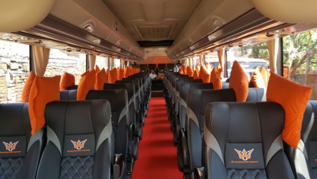 Fasilitas Bus Pariwisata Malang 2018